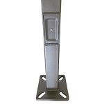 30 Foot Light Pole - 5 inch square tube light pole - 7 Gauge -  Parking Lot Light Pole 