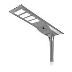120W Everan II Series - Solar LED Street Light | With Motion Sensor, 20,400 Lumens, Commercial Grade, 5000K, Gray