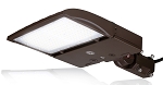 150W NextGen IV Series - LED Parking Lot Light | With Photocell, 22,500 Lumen, 5000K, Slip Fit Mount, Brown