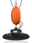 150W Corvus II Series - LED UFO High Bay Light | With 40W Battery Backup, 21,600 Lumen, 3.3ft cord, 5000K