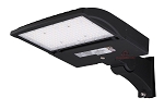150W NextGen IV Series - LED Parking Lot Light | 277-480V, 22,500 Lumen, Color Selectable 30K/40K/50K, Arm Mount, Black