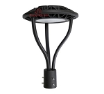 150W Sencora Series - LED Post Top Fixture | With Button Photocell, 19,500 Lumens, Color Selectable 30K/40K/50K, Slip Fit Mount for 3