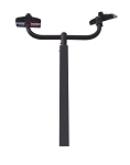 Sport Court Light Package | 20 Foot Pole with Bullhorn + 2 of the 300 Watt Sport Lights, Bronze