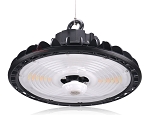 100W Corvus II Series - Motion Sensor LED UFO High Bay Light | 277-480V, 14,500 Lumen, Color Selectable 30K/40K/50K, DLC Premium 5.1