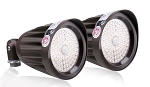 25W Vexi Series - LED Flood Light | 2 Pack, 3,500 Lumens, Color Selectable 30K/40K/50K, Knuckle Conduit Mount