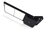 450W Revati II Series - LED Flood Light | With Photocell, 63,000 Lumen, Color Selectable 30K/40K/50K, Flood Mount, Black
