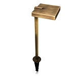 4W Corin Series - LED Landscape Pathway Light | Solid Brass, 2700K-3000K G4 Bulb Included, 12v DC Low Voltage Lights