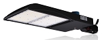 500W NextGen III Series - LED Parking Lot Light | Shoebox with Photocell, Wattage Selectable, 70,000 Lumen, 5000K, Slip Fit, Black