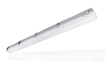 50W Tricora Series - 4 Foot LED Ceiling Light | Tri-Proof Light, 7,700 Lumens, 5CCT Selectable, Wattage Selectable