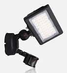 50W Kivo II Series - LED Flood Light | With Motion Sensor & Junction Box, 7,150 Lumens, 30K/40K/50K, Knuckle Conduit Mount, DLC Premium 5.1
