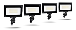 50W Luri Series - LED Flood Light |4 Pack, 5,750 Lumens, 5000K, Knuckle Mount, Hetria Lighting