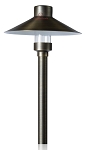 4W Dorin Series - LED Landscape Path Light | Solid Brass, 2700K G4 Bulb Included, 12v DC Low Voltage Lights
