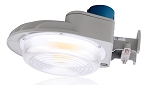 60W Vontair Series - LED Barn Light | With Photocell, Color Selectable 30K/40K/50K, DLC Premium 5.1, Gray