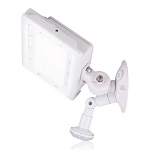 50 Watt - With Motion Sensor - Kivo II Series - LED Flood Light - 7,150 Lumens - 30K/40K/50K - Knuckle Conduit Mount