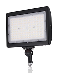 90W Kivo II CS Series - LED Flood Light | With Photocell, 13,500 Lumens, Color Selectable 30K/40K/50K, Knuckle Conduit Mount, DLC Premium 5.1