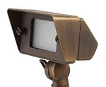 4W Orison Series - LED Landscape Flood Light | Solid Brass, 2700K, Wall Wash Bulb, 12v DC Low Voltage Lights