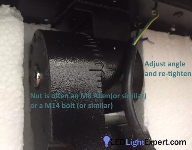 How to Adjust the Slip Fit Mount on LED Parking Lot Lights