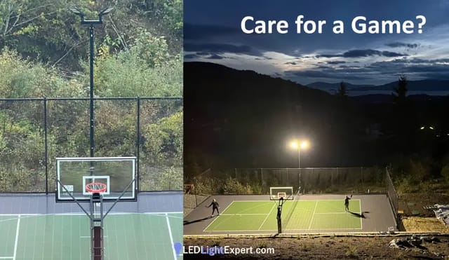 Why Choose LED Court Lights Over Metal Halide Lighting Solutions?