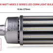 100 Watt E39 LED Corn Bulb -Aries S Series - 13,500 Lumens -2700K-3000K - Fanless 6KV Surge 