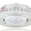 100W Radium II Series - LED Canopy Light | 15,300 Lumens, Color Selectable 30K/40K/50K, Round Design, DLC Premium 5.1, White