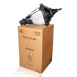 100W Marcenti Series - LED Post Top Light | Acorn Style, With Optional Photocell, Color Selectable 30K/40K/50K, Slip Fit Mount, Black
