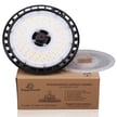 100W Corvus III Series - LED UFO High Bay Light | 14,500 Lumen, Color Selectable 30K/40K/50K, DLC Premium 6.0