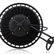 277-480VAC - 150W Corvus II Series with Motion Sensor + 40W Battery Backup - LED High Bay UFO Light - Color Selectable 30K/40K/50K