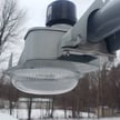 15,100 Lumen Outdoor Wall Light - Barn Style 100 watts - With Photocell - 5000K - Gray 
