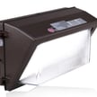 120W Durado IV Series - LED Wall Pack | With Battery Backup & Photocell, Color Selectable 30K/40K/50K, Semi Cut Off, DLC Premium 5.1, Brown