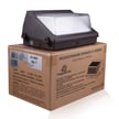 120W Durado IV Series - LED Wall Pack | With Photocell, 17,400 Lumens, 5000K, DLC Premium 5.1, Brown