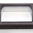 120W Durado IV Series - LED Wall Pack | With Photocell, 17,400 Lumens, 5000K, DLC Premium 5.1, Brown
