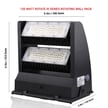 17,100 Lumen - 120 Watt Rotate III Series LED Wall Pack - 4000K - High Efficiency 140 lumen to watt - DLC Premium - Black Housing