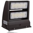 17,100 Lumen - 120 Watt Rotate III Series LED Wall Pack- 5000K - High Efficiency 140 lumen to watt - DLC Premium - Brown Housing