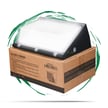 120W Blade Series - LED Wall Pack Light | With Photocell, 12,100 Lumens, 5000K, Hetria Lighting