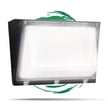 120W Blade Series - LED Wall Pack Light | With Photocell, 12,100 Lumens, 5000K, Hetria Lighting
