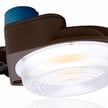 120W Vontair Series - LED Barn Light | With Photocell, Color Selectable 30K/40K/50K, DLC Premium 5.1, Brown