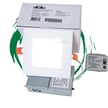 12W Kalo RD Series - LED Recessed Can Light with Junction Box | 4 Inch, Slim Square Design, Color Selectable 27K/30K/35K/40K/50K