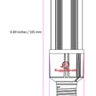 12 Watt LED Corn Bulb - Aries EV - Standard E26 base - 1,380 Lumens - 4000K