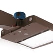 150W NextGen IV Series - LED Parking Lot Light | With Photocell, 22,500 Lumen, Color Selectable 30K/40K/50K, Arm Mount, Brown