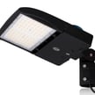 100W NextGen IV Series - LED Parking Lot Light | With Photocell, Color Selectable 30K/40K/50K, Slip Fit, Black