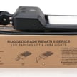 150W Revati II Series - LED Parking Lot Light | With Photocell, 21,500 Lumen, Color Selectable 30K/40K/50K, Slip Fit, Black