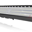 150 Watt Linear High Bay - 152 Lumens to Watt - 5000K - 22,800 Lumen Aisle Light - Black - Without Motion Sensor