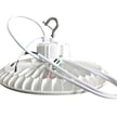 150W Black Ring Series - LED UFO High Bay Light | 24,000 Lumens, 5000K, DLC Premium, White