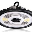150W Corvus III Series - Motion Ready LED UFO High Bay Light | 24,000 Lumen, Color Selectable 30K/40K/50K, DLC Premium 6.0