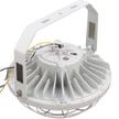150W Caladan Series - LED Hazardous Location Light | With Spherical Glass + Wire Guard, 24,750 Lumens, Class I Div II Approved, Explosion Proof, 5000K