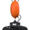 240W Corvus II Series - LED UFO High Bay Light | With 40W Battery Backup, 36,000 Lumen, 3.3ft cord, 5000K