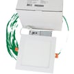 8-Pack - 15W Kalo RD Series -  LED Recessed Can Light with Junction Box | 6 Inch, Slim Square Design, Color Selectable 27K/30K/35K/40K/50K