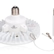 160W Pegasus III Series - LED High Bay Bulb | E39, Extendable Neck Adapter Included, 24,400 Lumens, Color Selectable 30K/40K/50K, DLC Premium 5.1