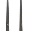Light Pole Package | 2 x 20 Foot Light Pole, 4 Inch Square Tube Light Pole, Includes Hardware Kit and Delivery Included, Bronze