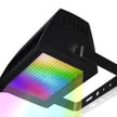 200W Verico III Series - RGB LED Flood Light | 16,000 Lumens, Pro-Grade RGB Brilliant Red, Green, Blue, Black Housing